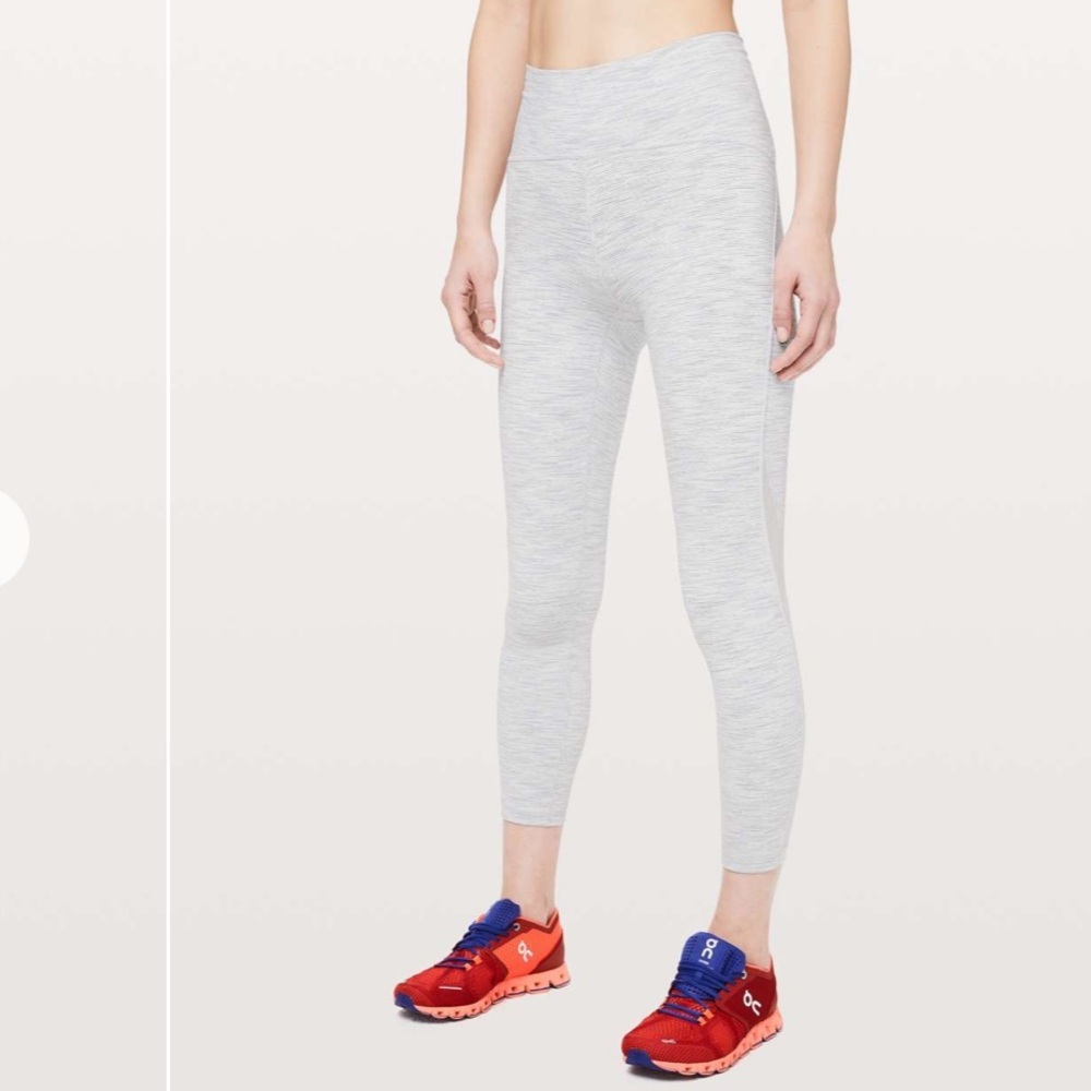 Lululemon Train Times 7/8 Pant in Wee Are From Space Nimbus Battleship / Nimbus